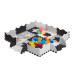 Podložka puzzle s okrajom, RD37476 šedá Podložka puzzle s okrajom, RD37476 šedá