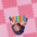 Podložka puzzle s okrajom, RD37477 rúžová Podložka puzzle s okrajom, RD37477 rúžová
