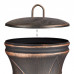 Prenosný vonkajší krb, bronz RD26554 Prenosný vonkajší krb, bronz RD26554