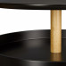 Príručný stolík s policou RD0783, čierna