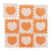 Puzzle podložka RD37472, oranžová Puzzle podložka RD37472, oranžová