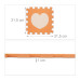 Puzzle podložka RD37472, oranžová Puzzle podložka RD37472, oranžová