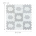 Puzzle podložka RD37473, šedá Puzzle podložka RD37473, šedá