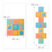 Puzzle podložka s číslicami RD46819 Puzzle podložka s číslicami RD46819