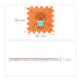 Puzzle podložka so zvieratami RD46816 Puzzle podložka so zvieratami RD46816