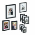 Sada 10 rámov na fotografie RD26980, čierna Sada 10 rámov na fotografie RD26980, čierna