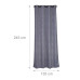 Elegantný záves so vzorom RD33772, sivá 245 x 135 cm Elegantný záves so vzorom RD33772, sivá 245 x 135 cm