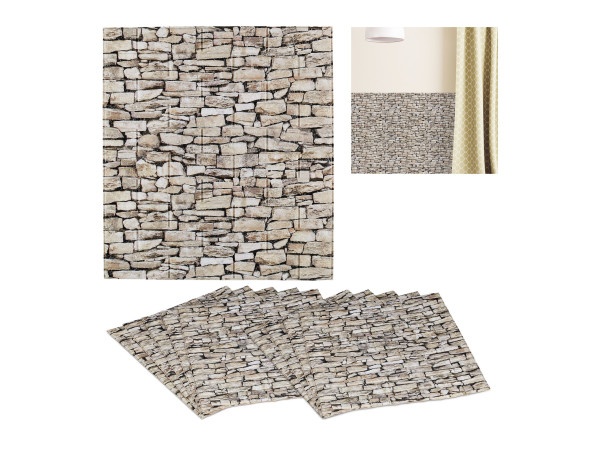 Samolepiace 3D panely s kamenným vzhľadom RD32610 B, 10 ks Samolepiace 3D panely s kamenným vzhľadom RD32610 B, 10 ks