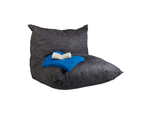 XXL herný sedací vak na relax RD23315, sivý XXL herný sedací vak na relax RD23315, sivý