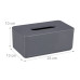 Box na papierové vreckovky RD46931, sivá Box na papierové vreckovky RD46931, sivá