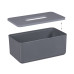 Box na papierové vreckovky RD46931, sivá Box na papierové vreckovky RD46931, sivá