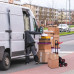 Výškovo nastaviteľný skladací transportný vozík na schody RD39232 Výškovo nastaviteľný skladací transportný vozík na schody RD39232