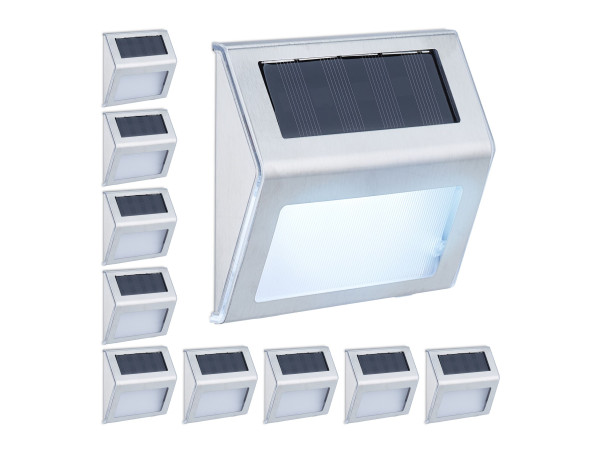 Solárne lampy na stenu 10ks, RD46652 Solárne lampy na stenu 10ks, RD46652