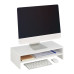 Stojan na monitor s policou, biela RD47341 Stojan na monitor s policou, biela RD47341