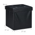 Taburetka s úložným priestorom RD34411, čierna Taburetka s úložným priestorom RD34411, čierna