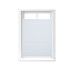 Plisovaná roleta RD21308, biela 80 x 130 cm Plisovaná roleta RD21308, biela 80 x 130 cm