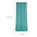 Sada 2 závesov so vzorom RD33773, zelená 245 x 135 cm Sada 2 závesov so vzorom RD33773, zelená 245 x 135 cm