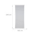 Vzorovaná sprchová roleta RD46827, 100x240 cm Vzorovaná sprchová roleta RD46827, 100x240 cm