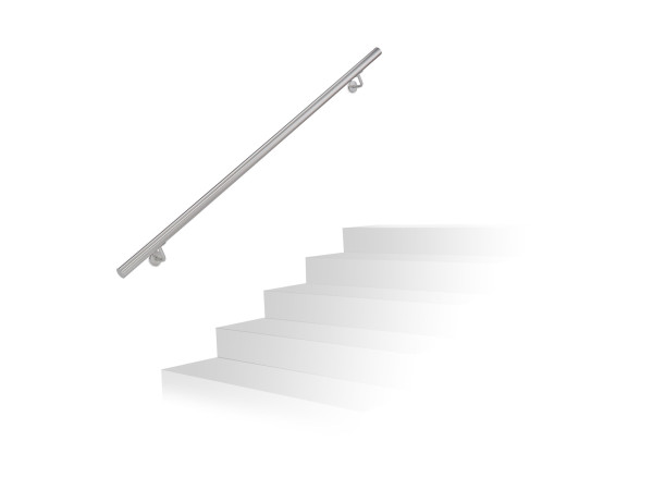 Zábradlie na schody z nehrdzavejúcej ocele RD20765, 150cm Zábradlie na schody z nehrdzavejúcej ocele RD20765, 150cm