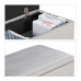 Zamatová lavica s úložným priestorom RD34483, šedá Zamatová lavica s úložným priestorom RD34483, šedá