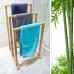 Bambusový stojan na uteráky RD7153, 83 cm