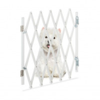 Výsuvná zábrana pre psa, biela RD45279