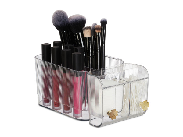 Kozmetický nástenný organizér na make up RD47929, transparentný Kozmetický nástenný organizér na make up RD47929, transparentný