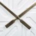 Moderné nástenné hodiny biele, RD34563 Moderné nástenné hodiny biele, RD34563