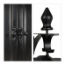 Staničné hodiny obojstranné Paris RD39584 čierna, 22cm Staničné hodiny obojstranné Paris RD39584 čierna, 22cm