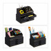 Organizér na make-up s 3 zásuvkami RD23137 čierno-zlatá Organizér na make-up s 3 zásuvkami RD23137 čierno-zlatá