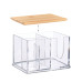 Organizér na vatové tyčinky a tampóny, transparentný RD26560 - 1L Organizér na vatové tyčinky a tampóny, transparentný RD26560 - 1L