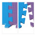 Podložka puzzle s číslami s okrajom, RD46821 Podložka puzzle s číslami s okrajom, RD46821