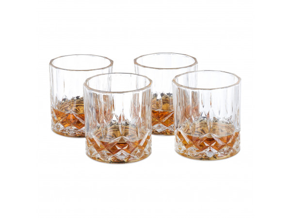 Sada 4 pohárov na whisky RD3418 Sada 4 pohárov na whisky RD3418