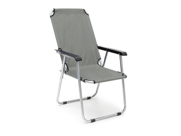 Skladacia kempingová stolička s podrúčkami, RD32632
