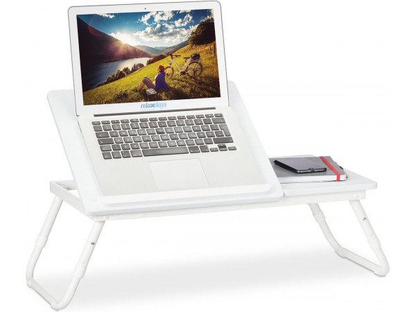 Nastaviteľný stolík na notebook RD1416, biely Nastaviteľný stolík na notebook RD1416, biely
