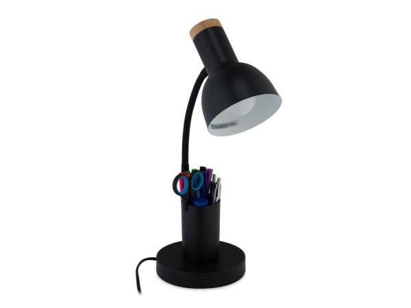 Stolná lampa s držiakom na pero,čierna RD46121 Stolná lampa s držiakom na pero,čierna RD46121
