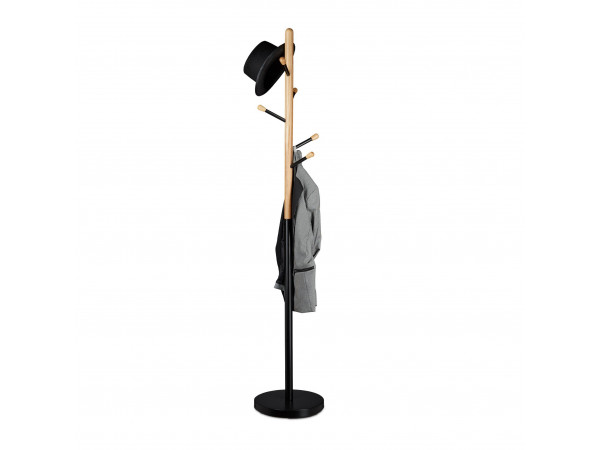 Vešiak na kabáty čierna, RD1242, 180cm Vešiak na kabáty čierna, RD1242, 180cm