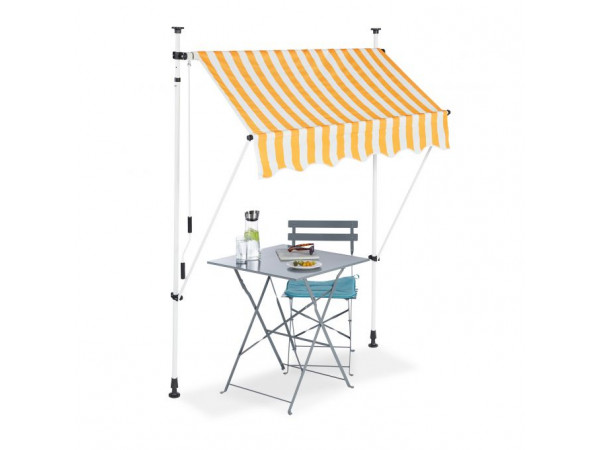 Záhradná markíza žltá 150cm, RD25724 Záhradná markíza žltá 150cm, RD25724