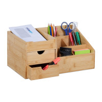 Organizér na stôl s 2 zásuvkami RD48905, bambus Organizér na stôl s 2 zásuvkami RD48905, bambus