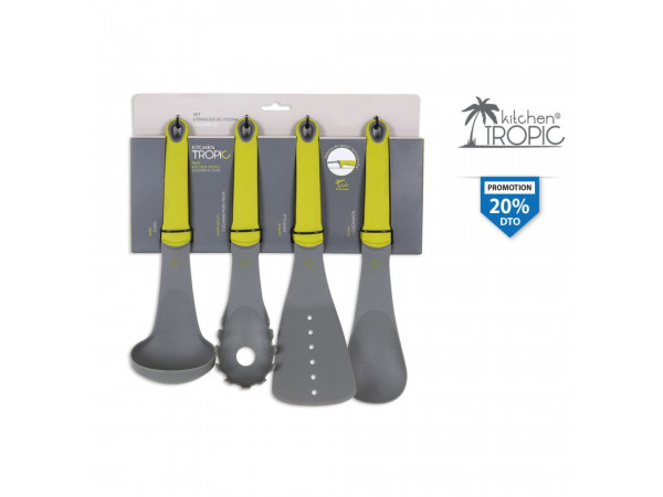 4 dielná sada kuchynského náčinia Kitchen Tropic 4 dielná sada kuchynského náčinia Kitchen Tropic