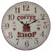 Nástenné hodiny kovové Vintage, Coffee shop, HM11MH, 40cm Nástenné hodiny kovové Vintage, Coffee shop, HM11MH, 40cm