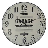 Nástenné hodiny kovové Vintage, Garage, HM12MH, 40cm Nástenné hodiny kovové Vintage, Garage, HM12MH, 40cm