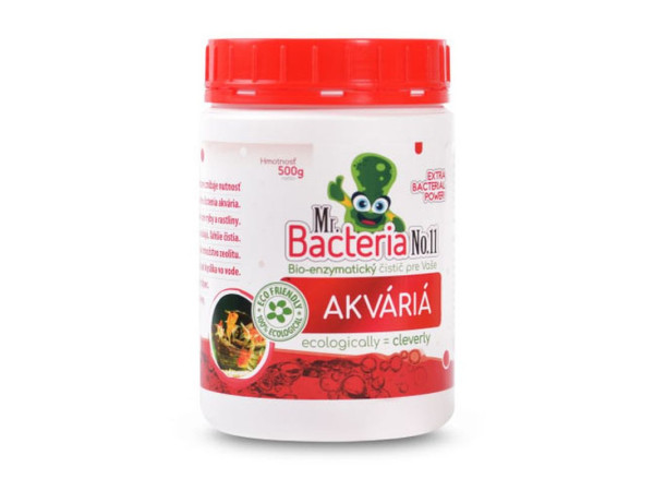 Aktivátor Mr.Bacteria No.11, pre akvária, 500g Aktivátor Mr.Bacteria No.11, pre akvária, 500g