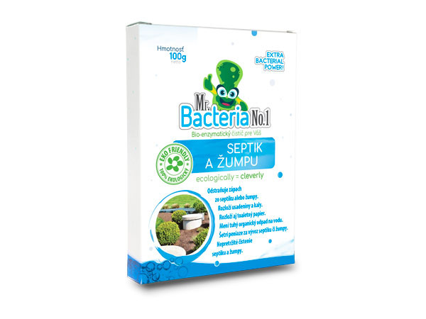Aktivátor Mr.Bacteria No.1, do septikov a žumpy, 100 g Aktivátor Mr.Bacteria No.1, do septikov a žumpy, 100 g