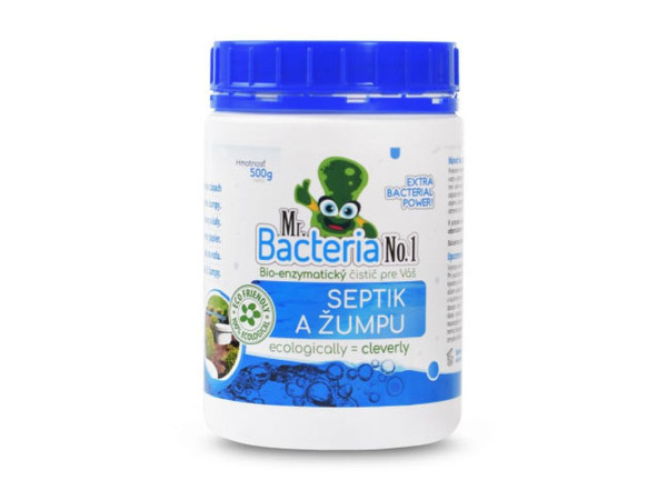 Aktivátor Mr.Bacteria No.1, do septikov a žumpy, 500 g Aktivátor Mr.Bacteria No.1, do septikov a žumpy, 500 g