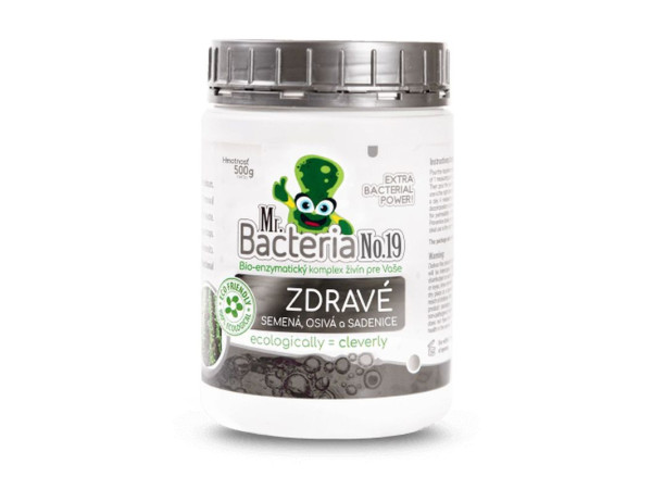 Aktivátor Mr.Bacteria No.19, živiny pre zdravé semená osivá a sadenice, 500g Aktivátor Mr.Bacteria No.19, živiny pre zdravé semená osivá a sadenice, 500g