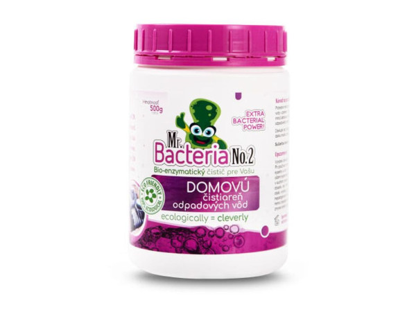 Aktivátor Mr.Bacteria No.2, do čističky odpadových vôd, 500 g Aktivátor Mr.Bacteria No.2, do čističky odpadových vôd, 500 g
