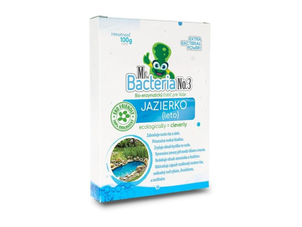 Aktivátor Mr.Bacteria No.3, do jazierka, 100g Aktivátor Mr.Bacteria No.3, do jazierka, 100g