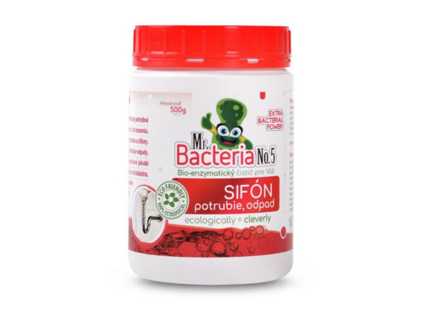 Aktivátor Mr.Bacteria No.5, do sifónu, 500 g Aktivátor Mr.Bacteria No.5, do sifónu, 500 g