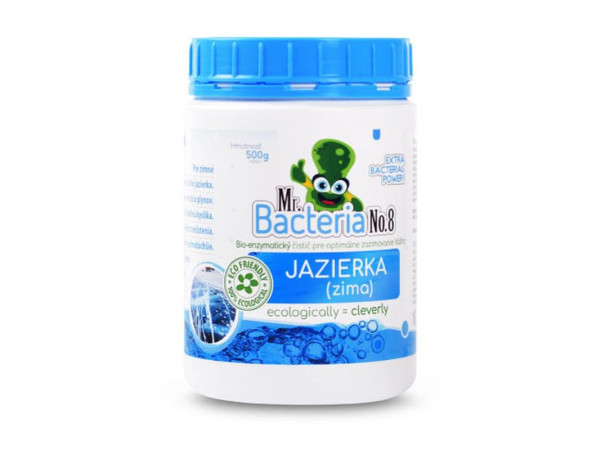 Aktivátor Mr.Bacteria No.8, zazimovač pre jazierka, 500g Aktivátor Mr.Bacteria No.8, zazimovač pre jazierka, 500g